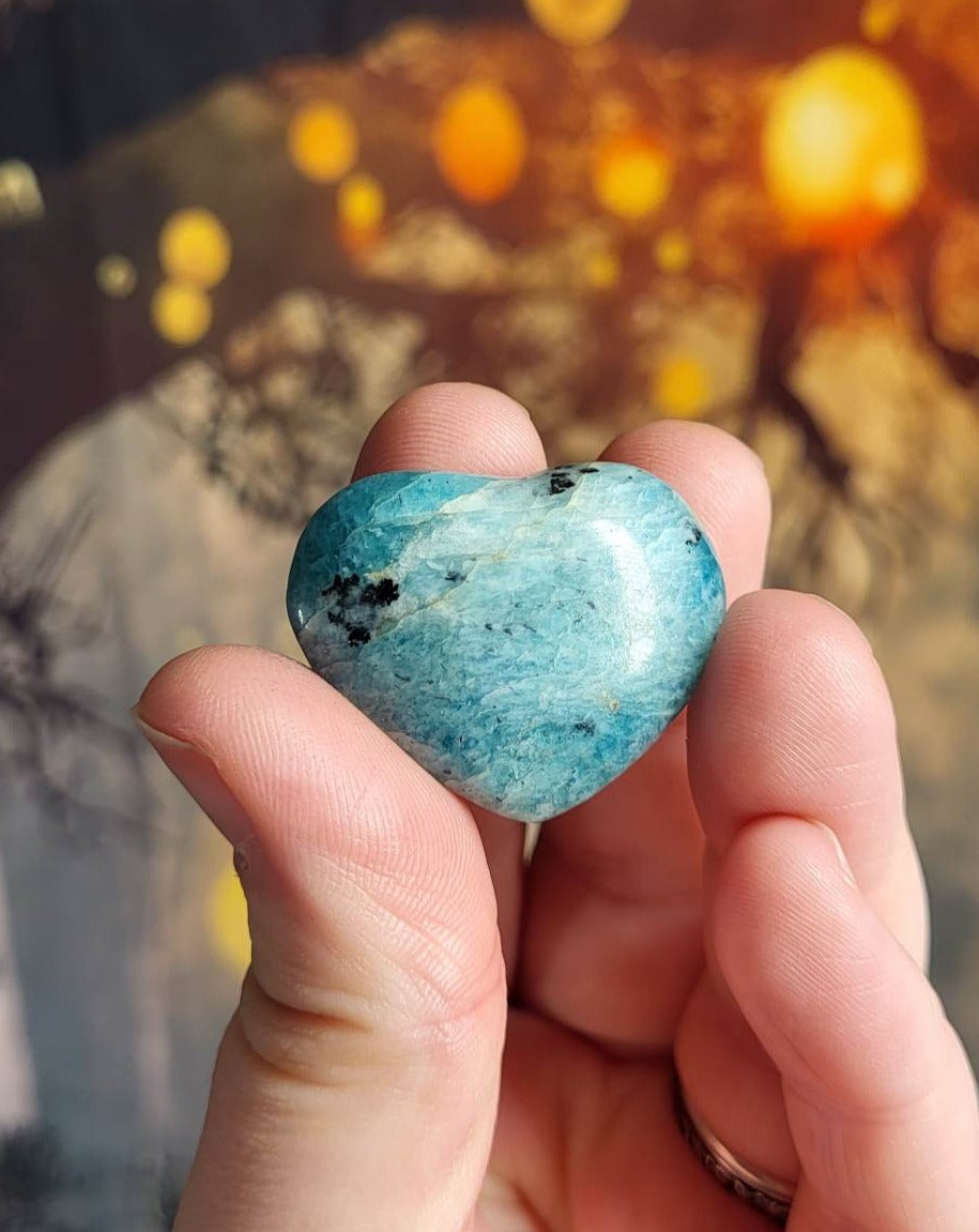 Amazonite Heart Small