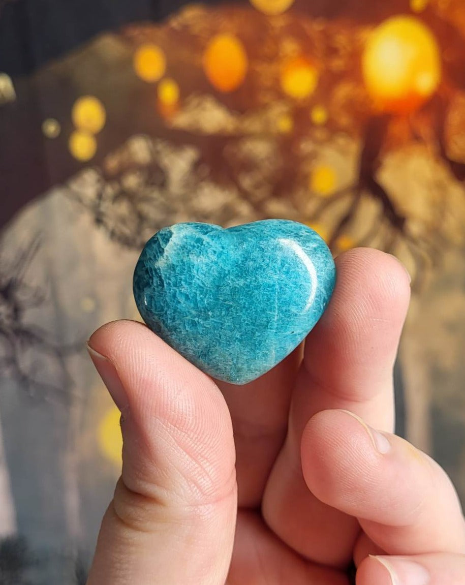 Amazonite Heart Small