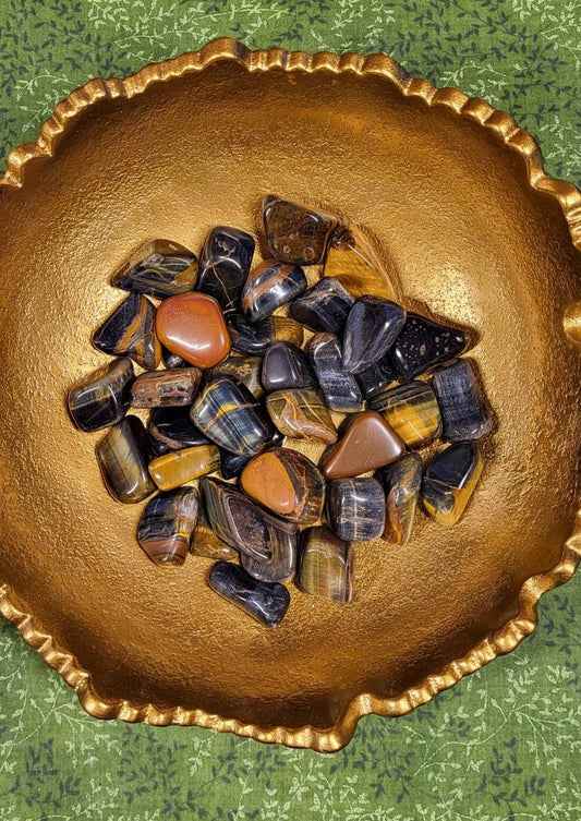 Blue Tiger Eye Tumbles