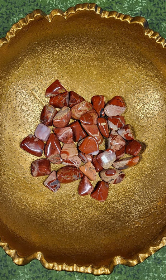 Brecciated Red Jasper Small Tumbles