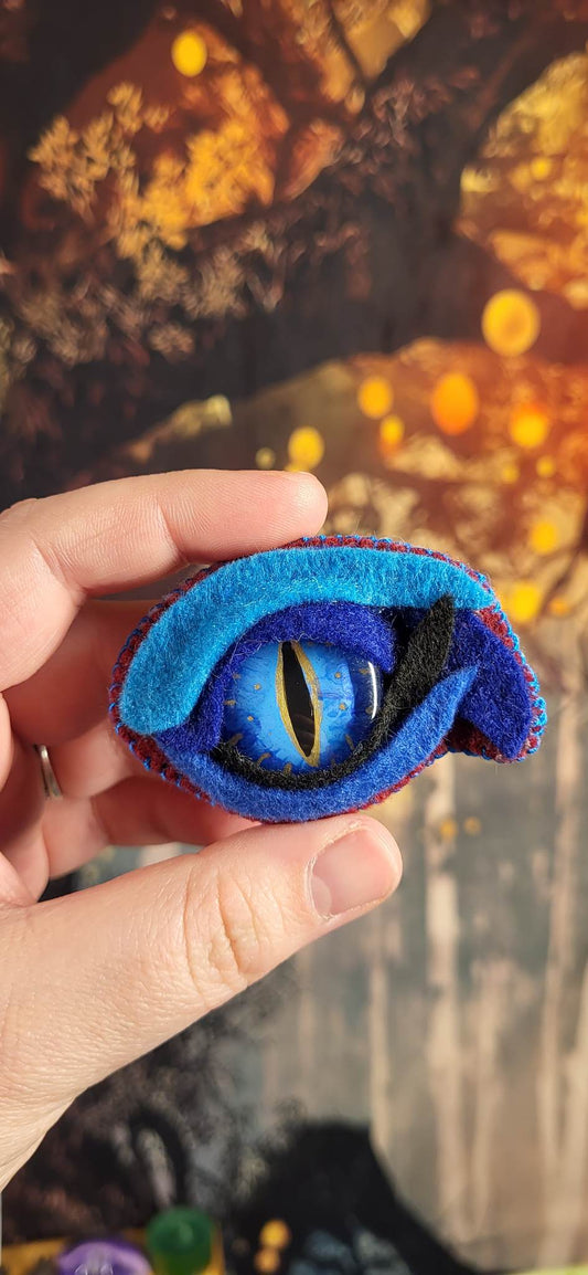 Hand-Painted Dragon Eye Pins