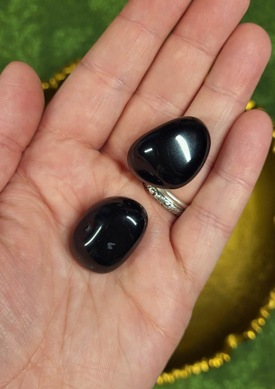 Black Obsidian Tumble