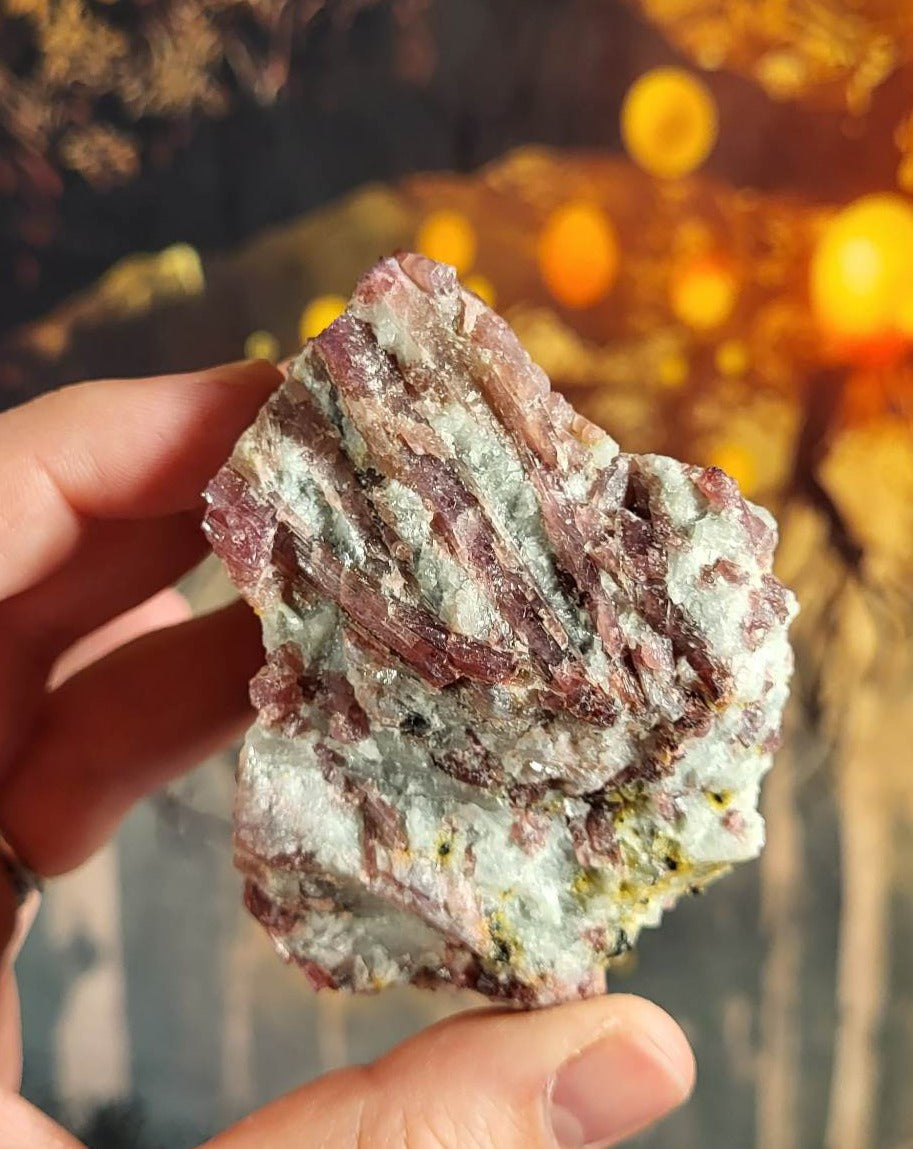 Raw Pink Tourmaline Chunk