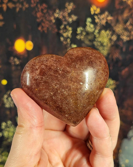 Strawberry Quartz Heart